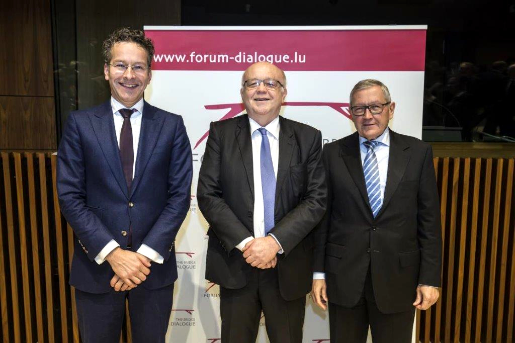 Mr. Jeroen Dijsselbloem, Mr. Gaston Reinesch and Mr. Klaus Regling